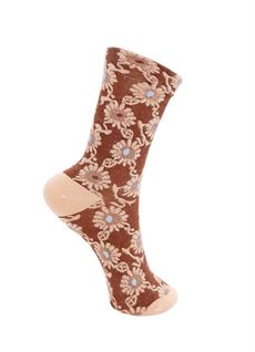 BLACK COLOUR STRØMPER, BCLANI SOCK, COFFEE